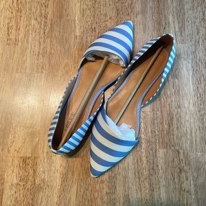 NEW J.Crew Zoe D’orsay Flats Size 11